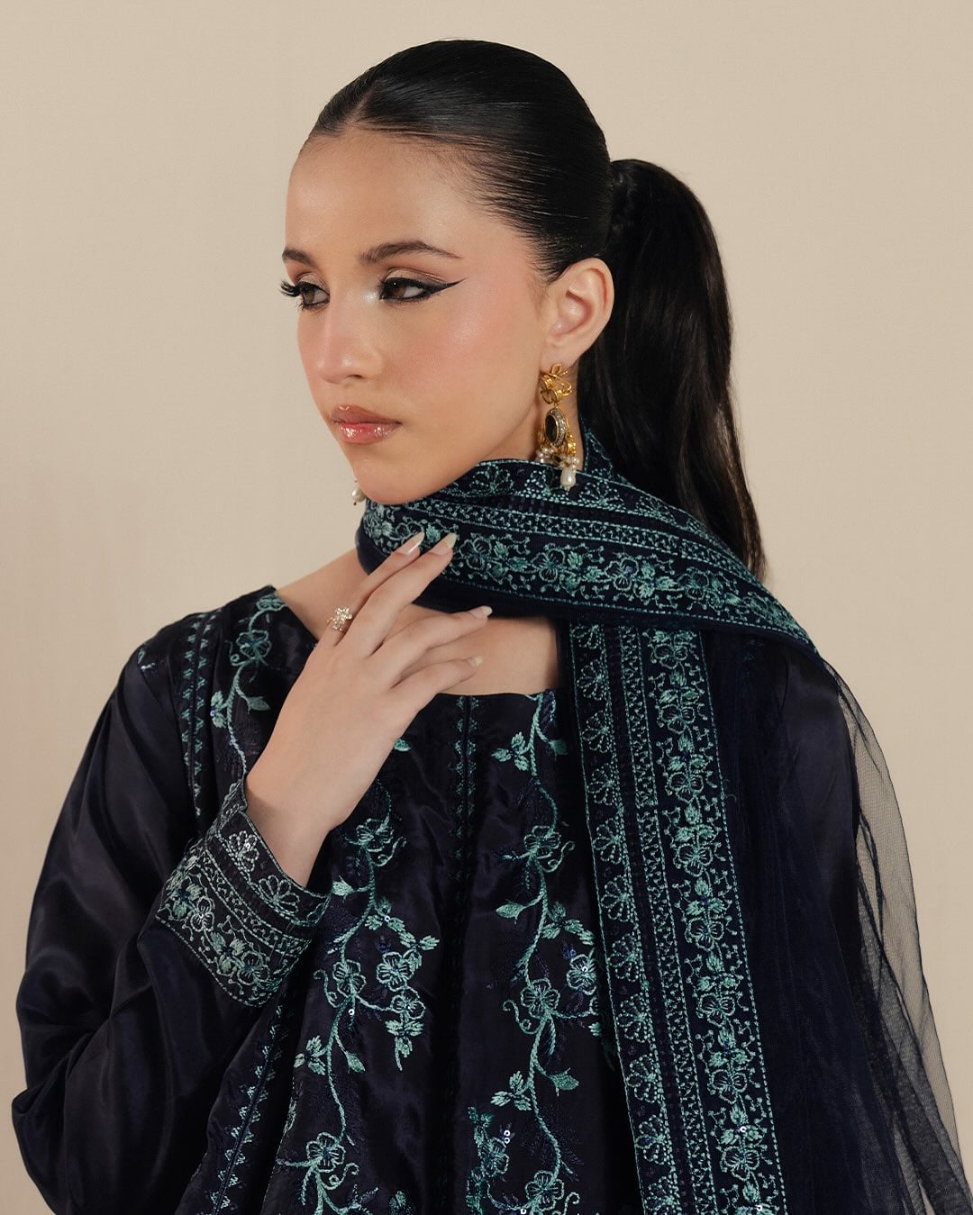 Maryum N Maria - Lyla - Navy Blue