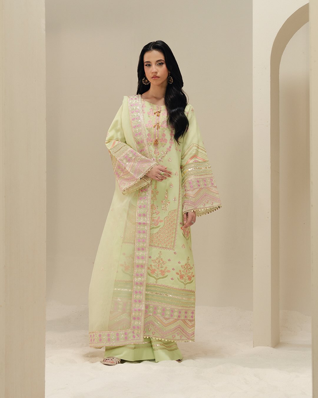 Maryum N Maria - Lyla - Pastel Green